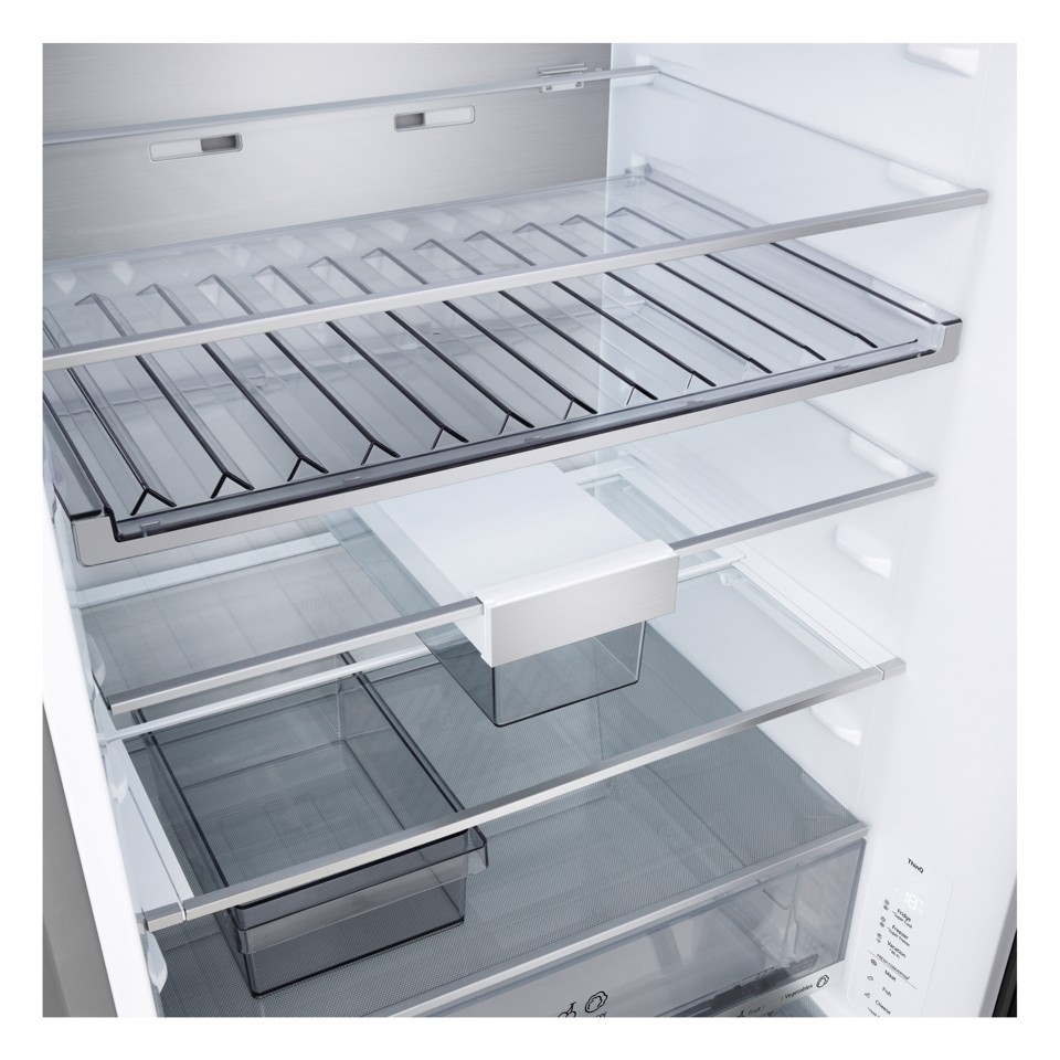 LG GBBW726AMB Frigorifero combinato Fit & Max 70cm, Classe A, 465L, AI Fresh, Wi-Fi, Metal Fresh, Door Cooling, Metal Sorbet