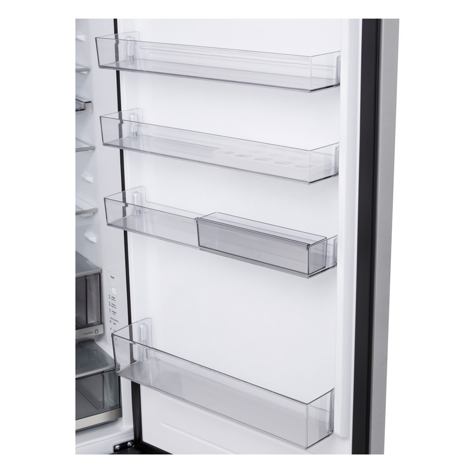 LG GBBW726AMB Frigorifero combinato Fit & Max 70cm, Classe A, 465L, AI Fresh, Wi-Fi, Metal Fresh, Door Cooling, Metal Sorbet