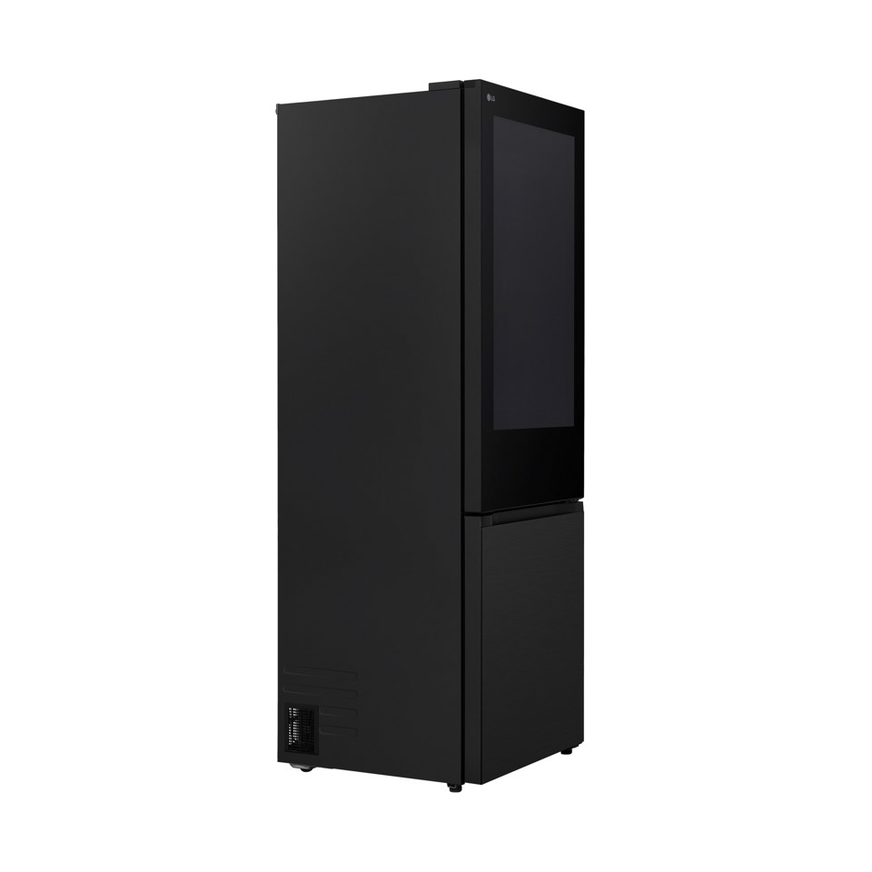 LG GBGW92GCEV Frigorifero combinato 70 cm InstaView Classe C Essence Black Steel