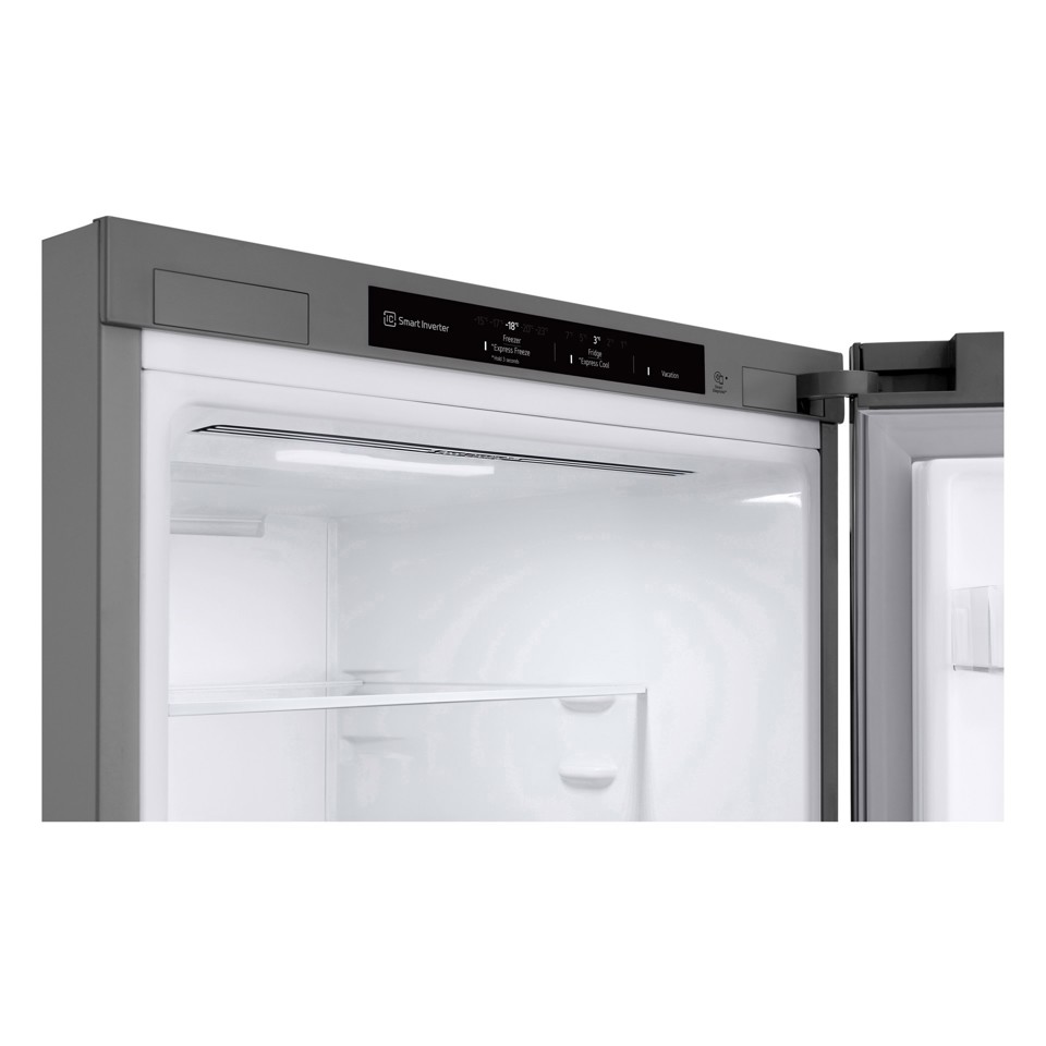 LG GBV22NCCPY Frigorifero combinato, Classe C, 387L, Door Cooling, Fresh Converter, Smart Diagnosis, Prime Silver
