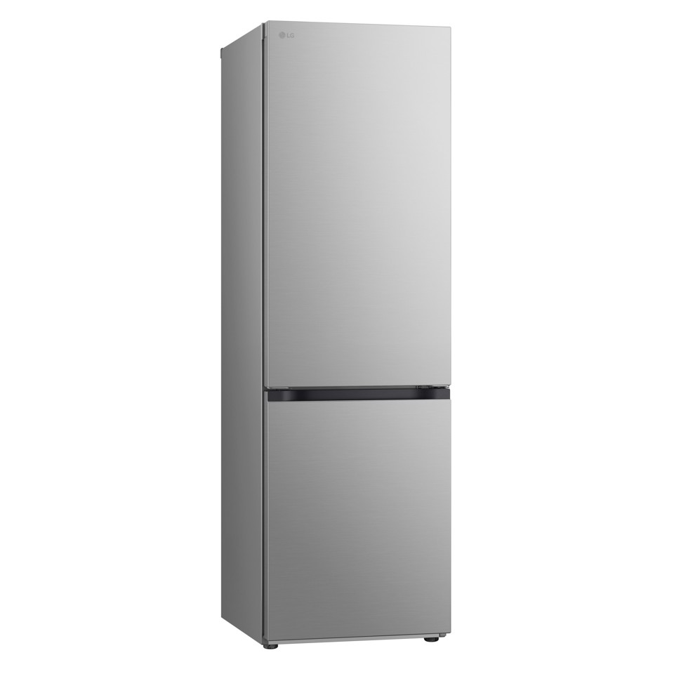 LG GBV3100CPY Frigorifero combinato, Classe C, 344L, Fresh Converter, Porte piatte, Argento