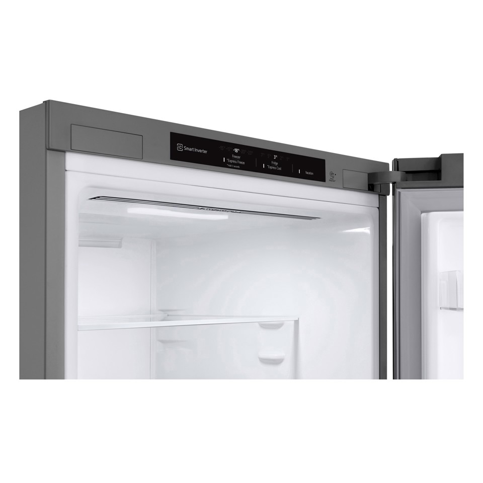 LG GBV3100DPY Frigorifero combinato, Classe D, 344L, Fresh Converter, Total no frost, Argento
