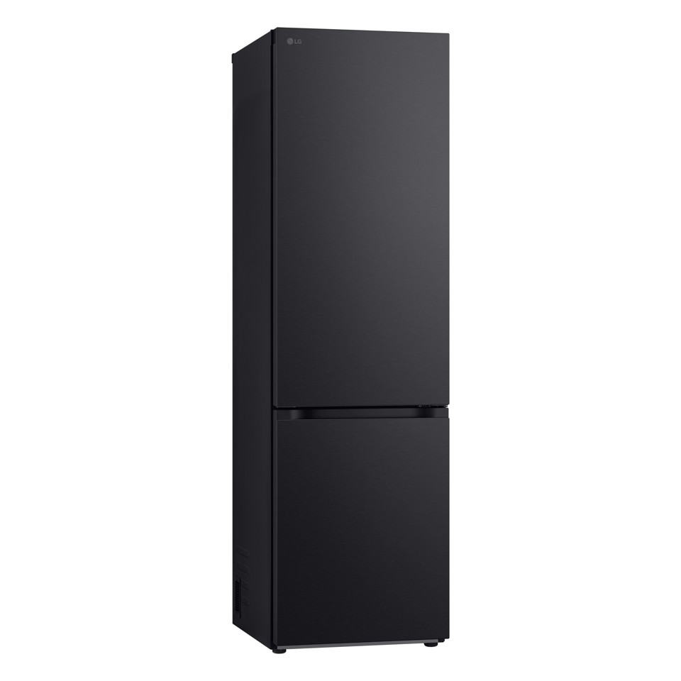 LG GBV7280AEV Frigorifero combinato, Classe A, 387L, Fresh Converter, Porte piatte, Nero