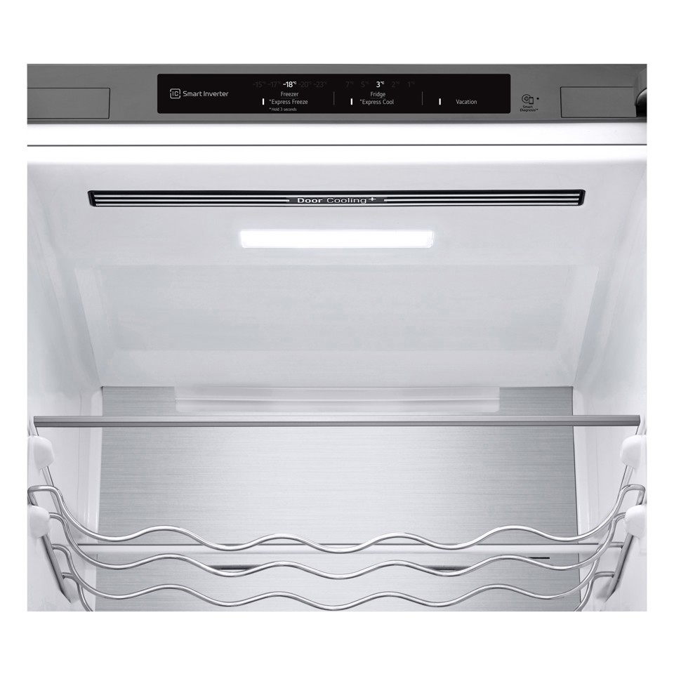 LG GBV7280AMB Frigorifero combinato, Classe A, 387L, Door & Linear Cooling, Fresh Converter & Balancer, Metal Sorbet