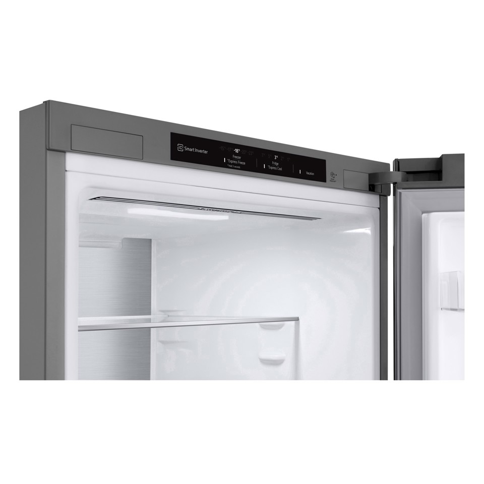 LG GBV7280AMB Frigorifero combinato, Classe A, 387L, Door & Linear Cooling, Fresh Converter & Balancer, Metal Sorbet