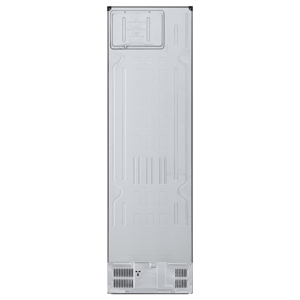 LG GBV7280CEV Frigorifero combinato, Classe C, 387L, Fresh Converter, Porte piatte, Nero