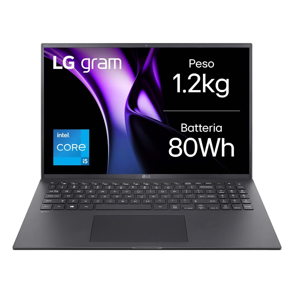 LG Gram Notebook 16" Intel i5 16GB 1TB