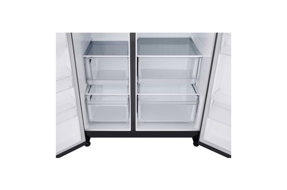 LG GSBC40EPPE frigorifero side-by-side Libera installazione 664 L E Nero