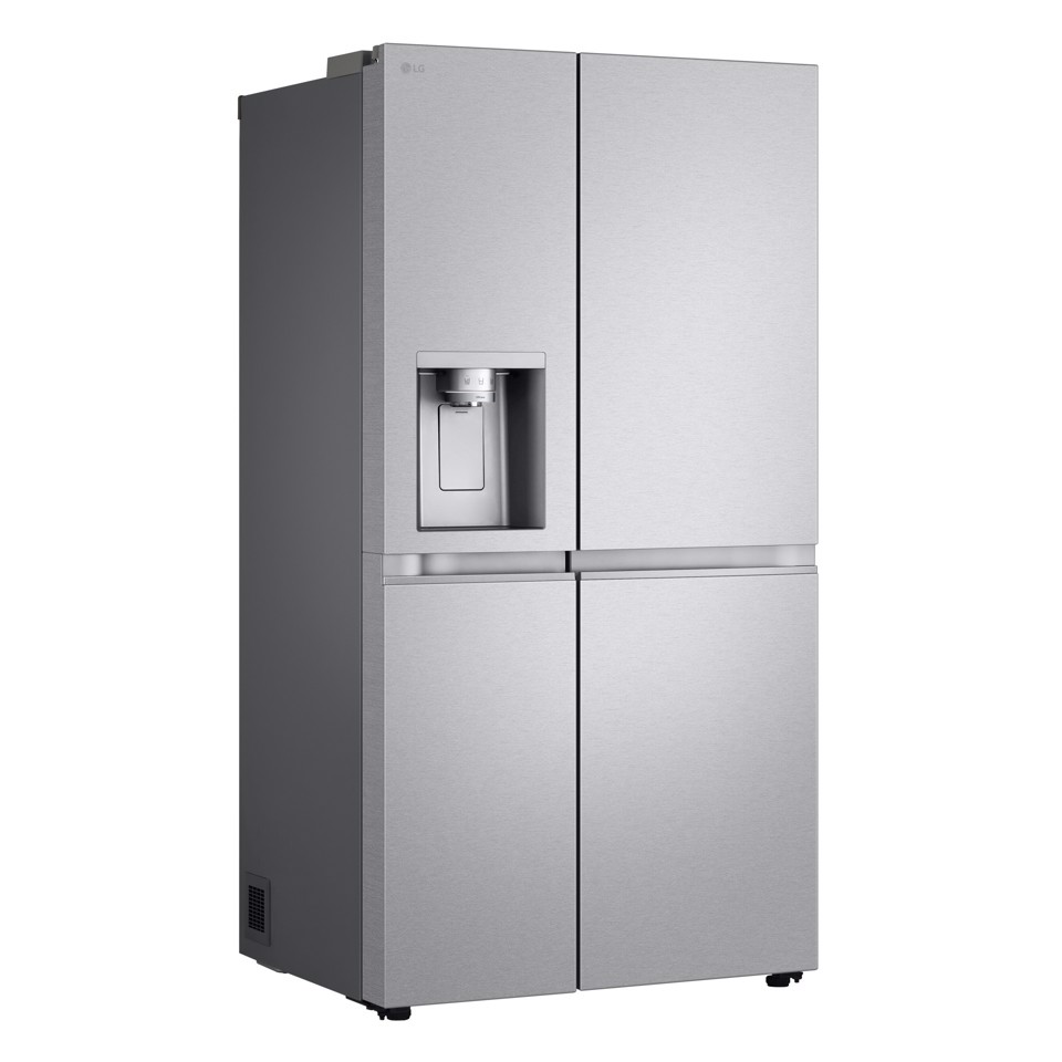 LG GSLE91MBAC Frigorifero Side-by-Side, Classe C, 628L, Wi-Fi, Dispenser senza allaccio, Total No Frost, Metal Sorbet