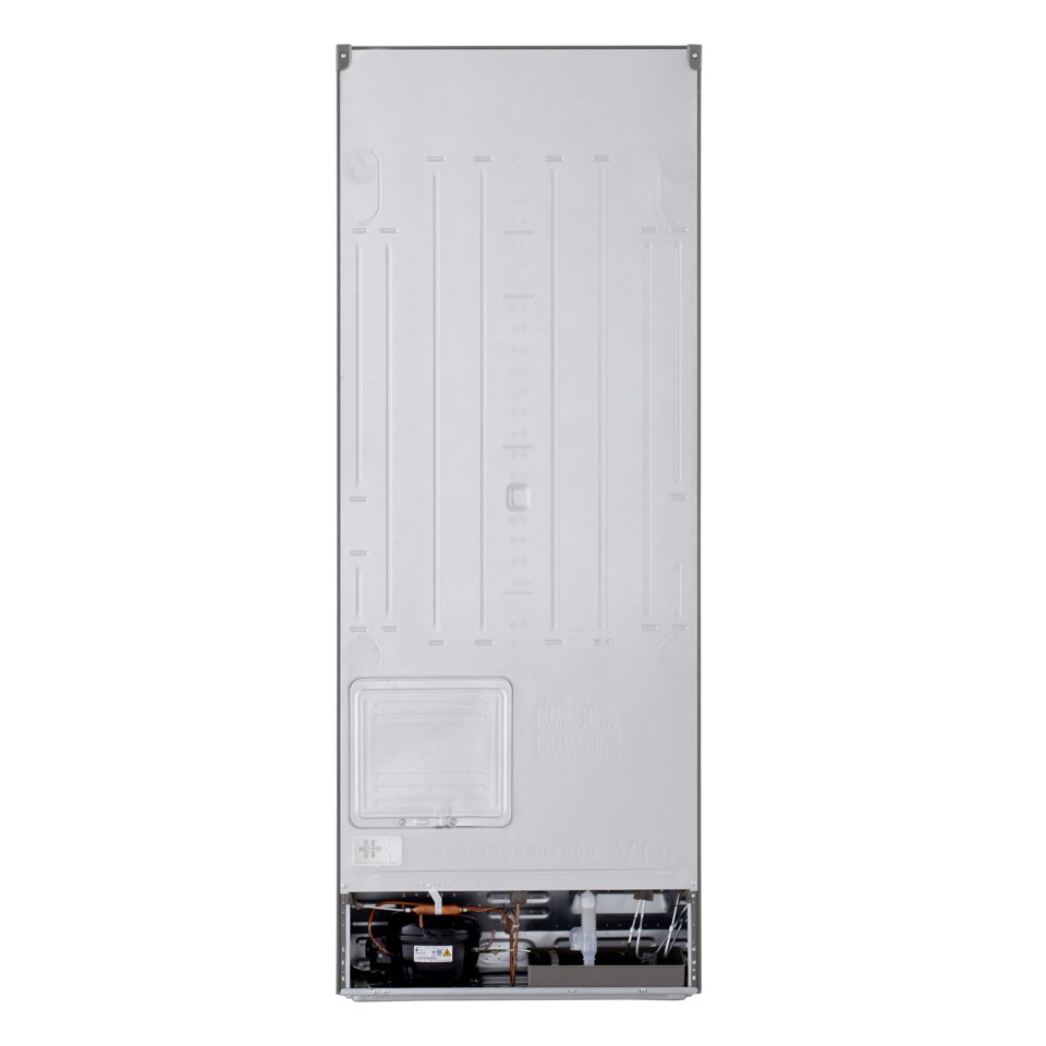 LG GTBV44SEBKD Frigorifero doppia porta 70cm, Classe E, 461L, Door & Linear Cooling, Argento