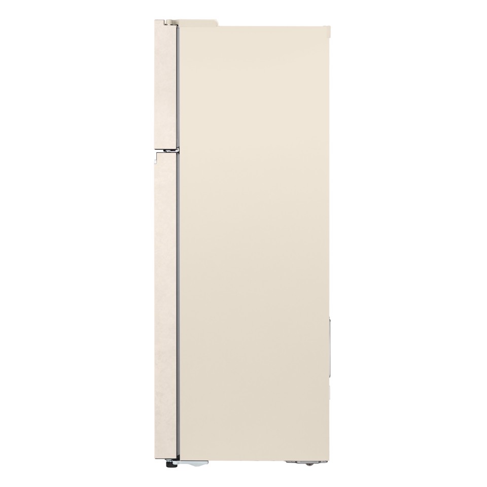 LG GTBV44SEBKD frigorifero colore Sabbia doppia porta 70cm, Classe E, 461L, Door & Linear Cooling