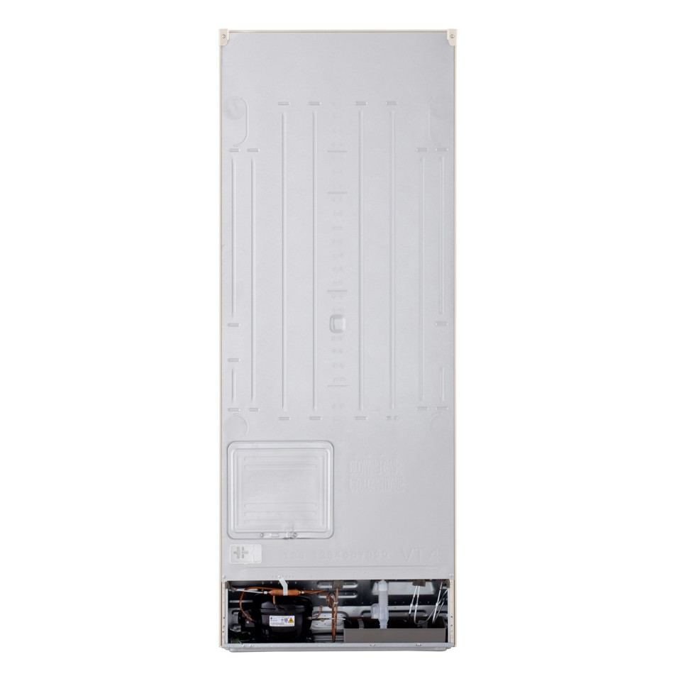LG GTBV44SEBKD frigorifero colore Sabbia doppia porta 70cm, Classe E, 461L, Door & Linear Cooling