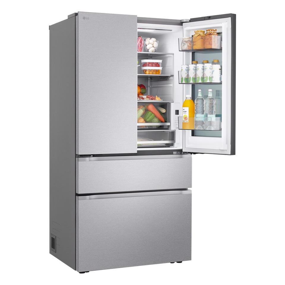 LG InstaView GMVW50DDMB Frigorifero French Door Multidoor Classe D Metal Sorbet