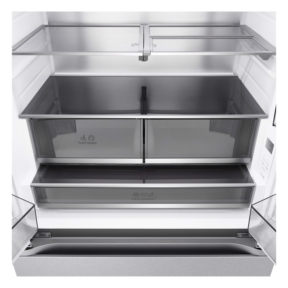 LG InstaView GMVW50DDMB Frigorifero French Door Multidoor Classe D Metal Sorbet