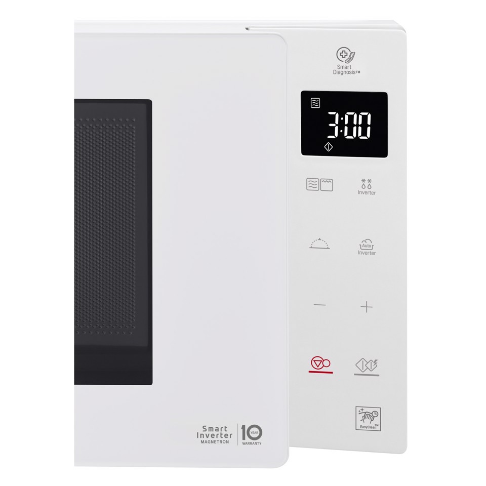 LG MH6535GDH forno a microonde Bianco Microonde con grill Superficie piana 25 L 1000 W