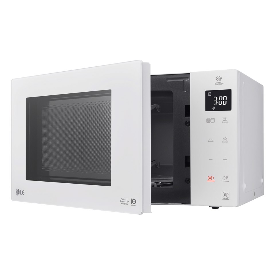 LG MH6535GDH forno a microonde Bianco Microonde con grill Superficie piana 25 L 1000 W