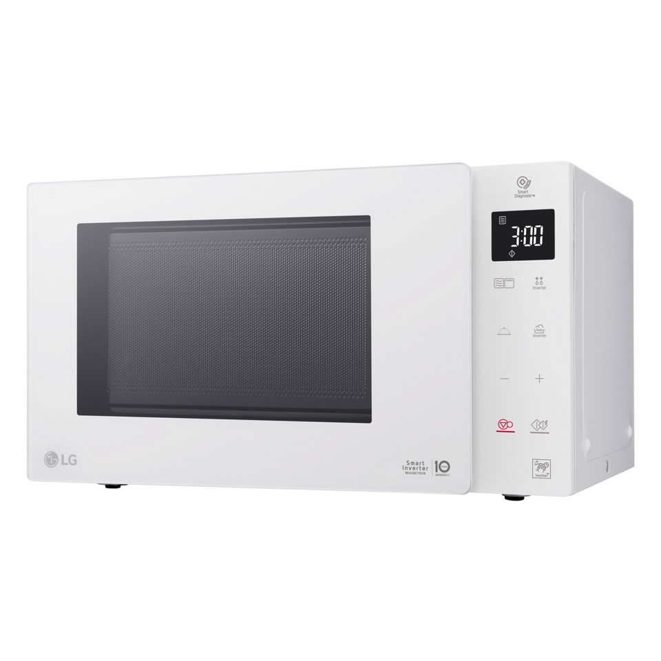 LG MH6535GDH forno a microonde Bianco Microonde con grill Superficie piana 25 L 1000 W
