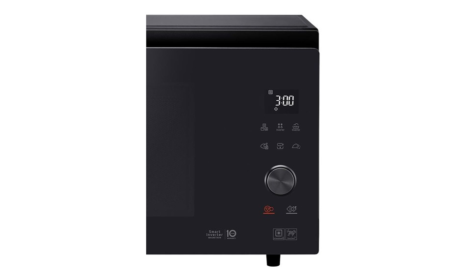 LG MJ3965BPS forno a microonde Superficie piana Microonde combinato 39 L 1350 W Nero