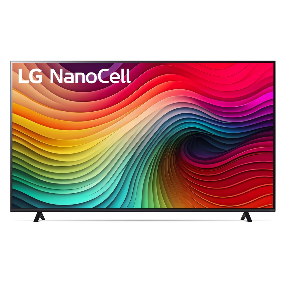 LG NanoCell 75'' Serie NANO82 75NANO82T6B, TV 4K, 3 HDMI, SMART TV 2024