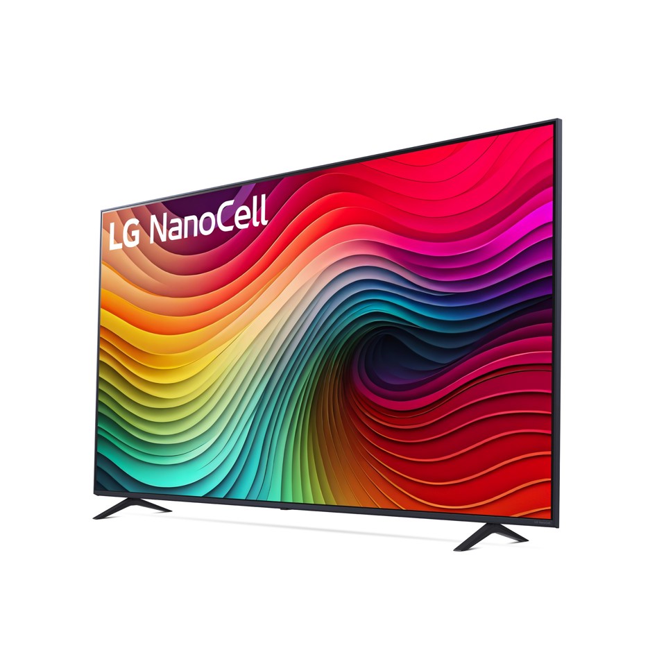 LG NanoCell 75'' Serie NANO82 75NANO82T6B, TV 4K, 3 HDMI, SMART TV 2024