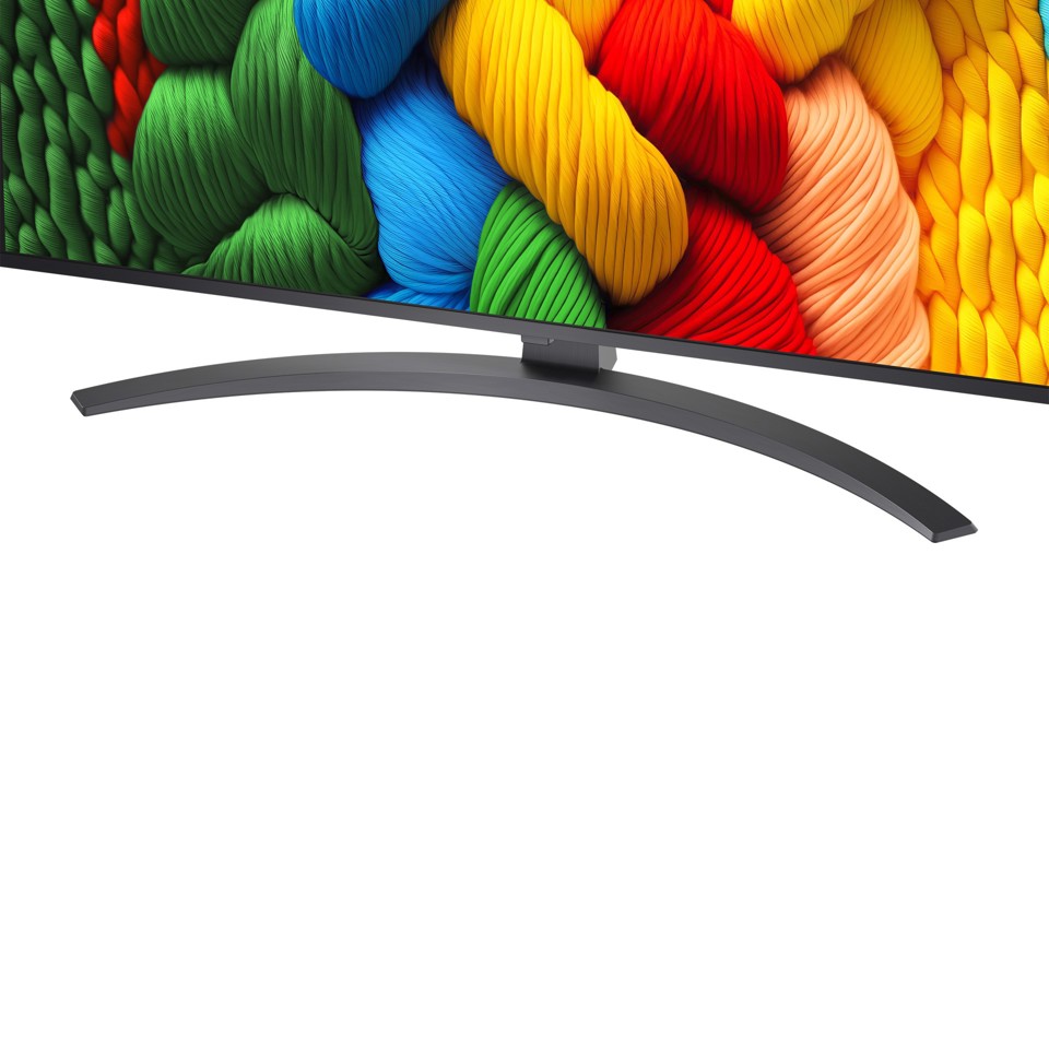 LG NanoCell AI 43NANO81A6A TV Serie NANO81 43'' 4K, α7 Gen8, HDR10, 20W, 3 HDMI con Game Optimizer, Smart TV WebOS 25