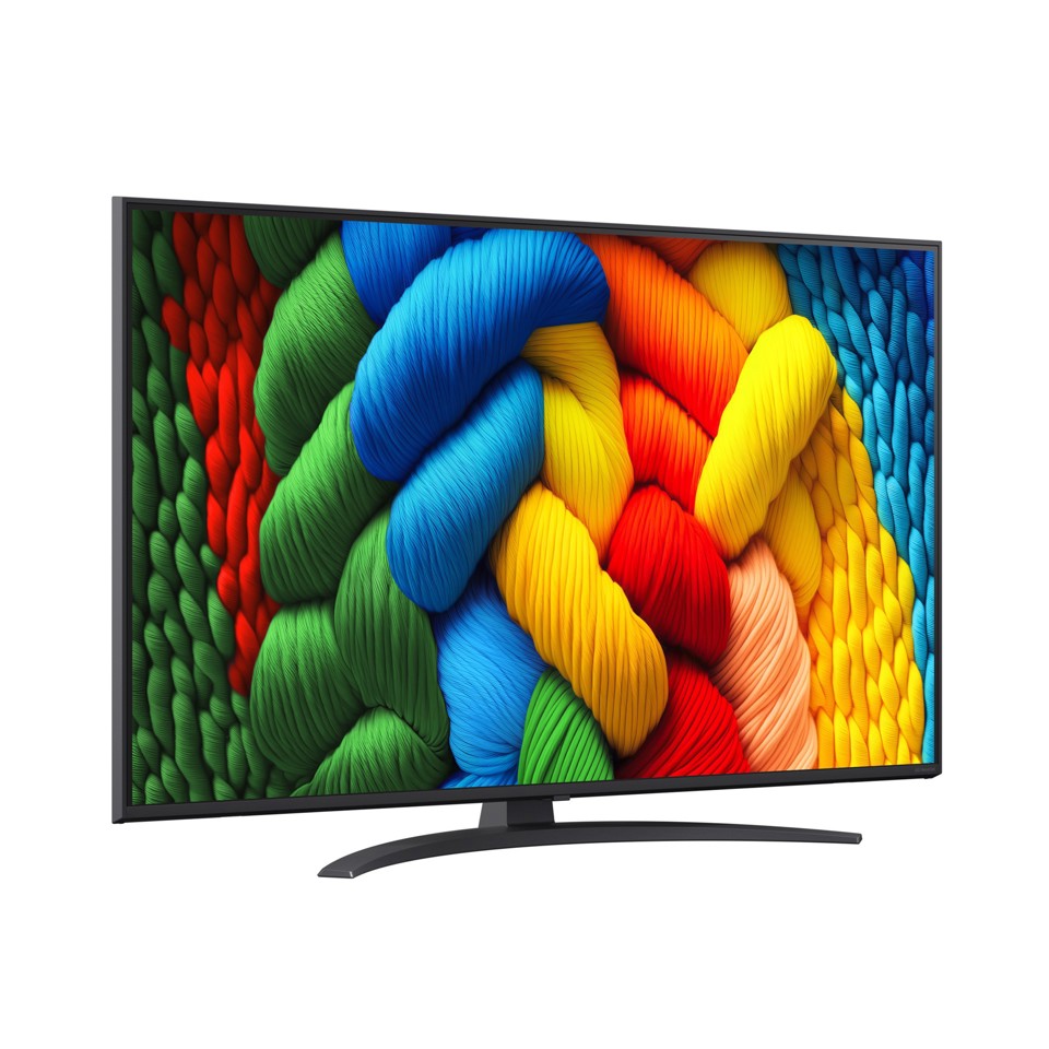 LG NanoCell AI 50NANO81A6A TV Serie NANO81 50'' 4K, α7 Gen8, HDR10, 20W, 3 HDMI con Game Optimizer, Smart TV WebOS 25