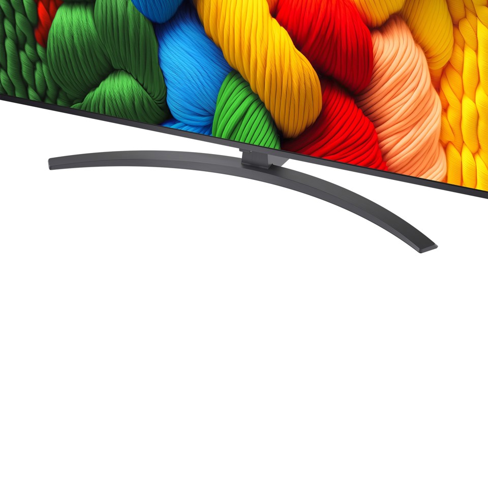 LG NanoCell AI 55NANO81A6A TV Serie NANO81 55'' 4K, α7 Gen8, HDR10, 20W, 3 HDMI con Game Optimizer, Smart TV WebOS 25