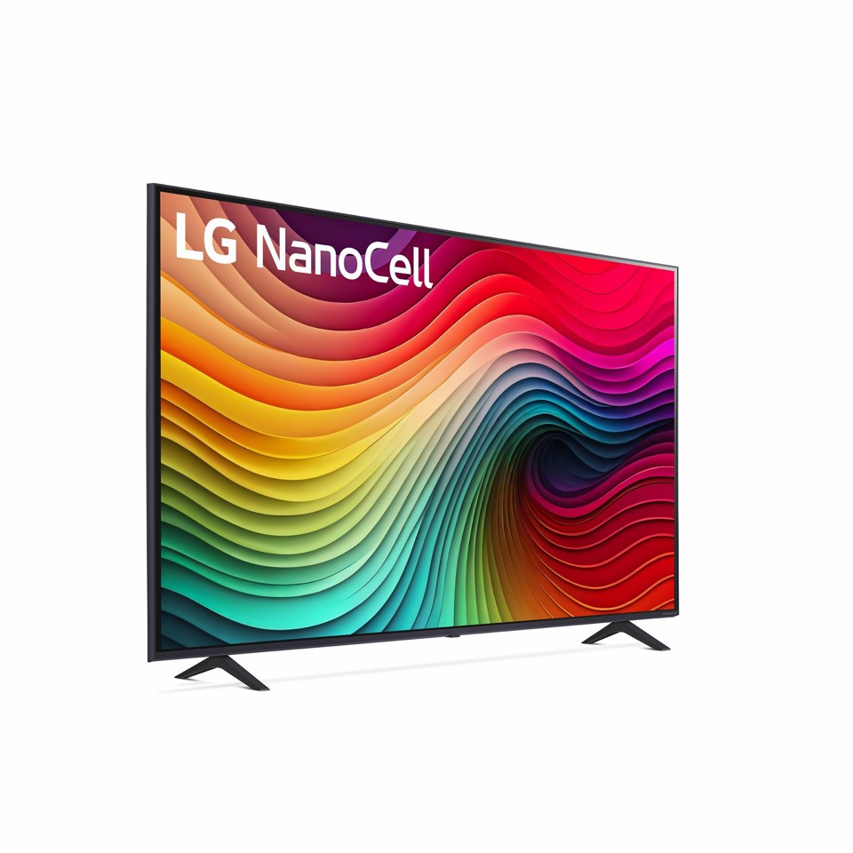 LG NanoCell AI 65'' Serie NANO82 65NANO82T6B, TV 4K, 3 HDMI, SMART TV 2024