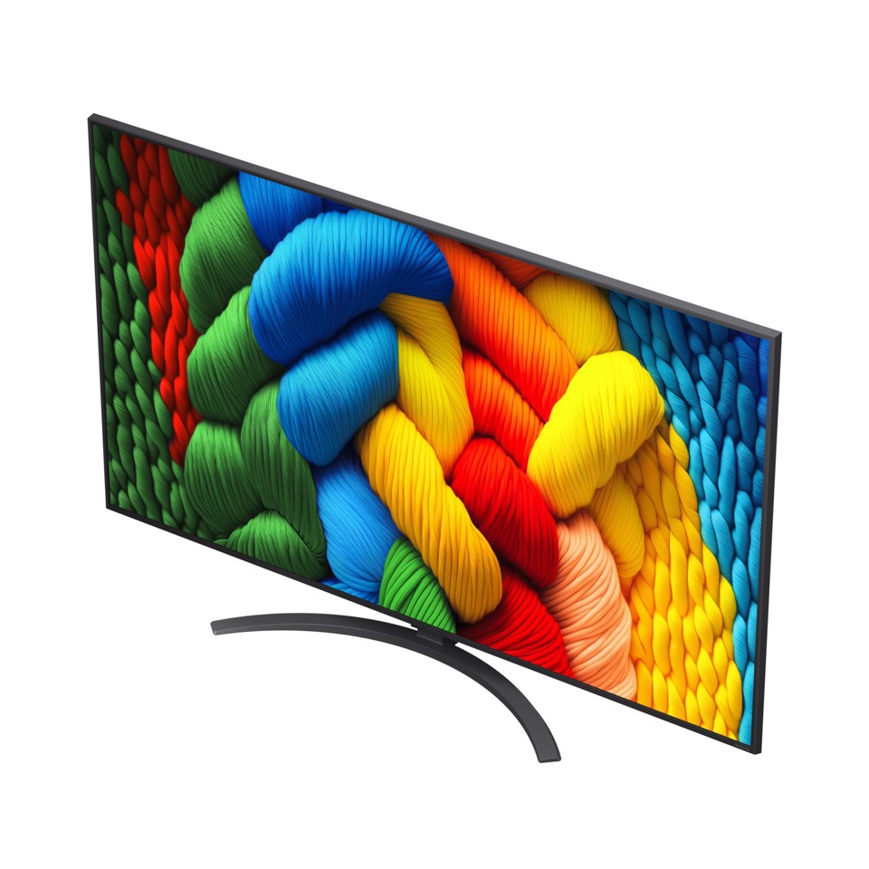 LG NanoCell AI 65NANO81A6A TV Serie NANO81 65'' 4K, α7 Gen8, HDR10, 20W, 3 HDMI con Game Optimizer, Smart TV WebOS 25