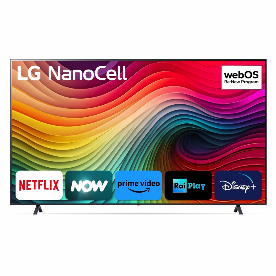 LG NanoCell NANO81 86'' Serie 86NANO81T6A, TV 4K, 3 HDMI, SMART TV 2024