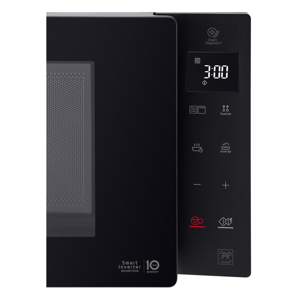 LG NeoChef MH6336GIB forno a microonde Nero Microonde combinato Superficie piana 23 L 1000 W