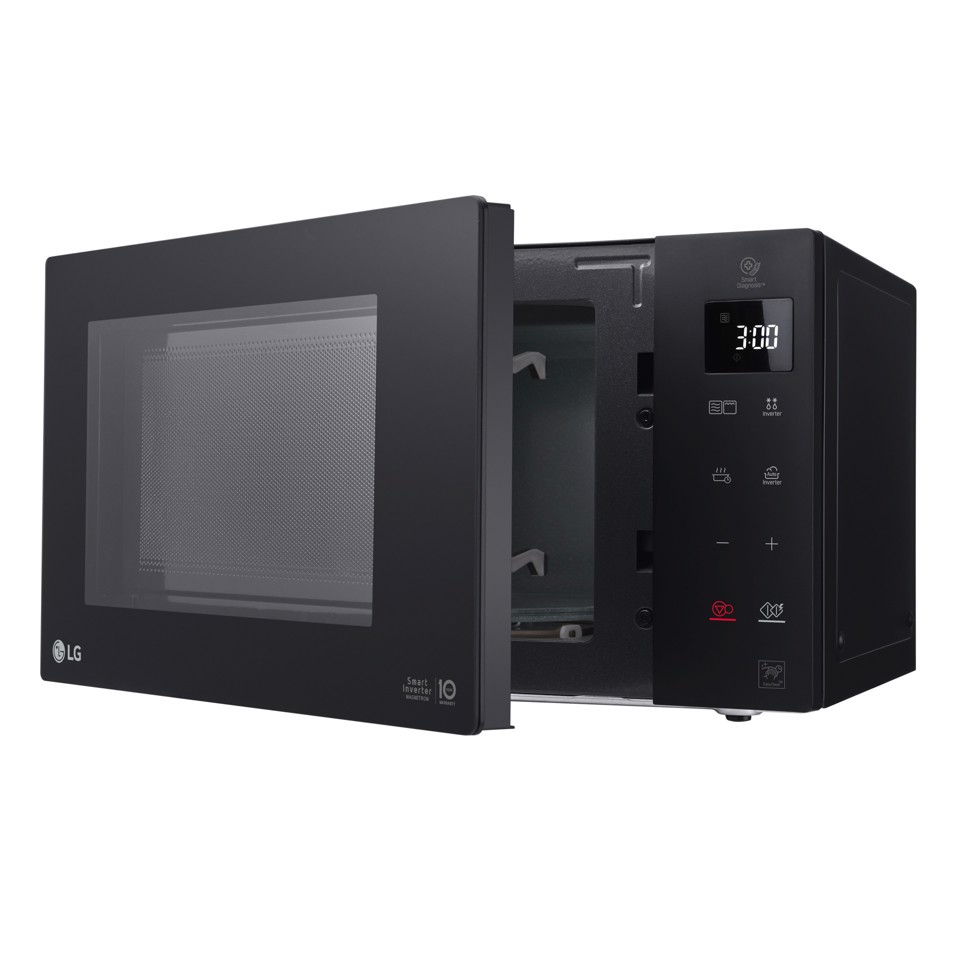 LG NeoChef MH6336GIB forno a microonde Nero Microonde combinato Superficie piana 23 L 1000 W