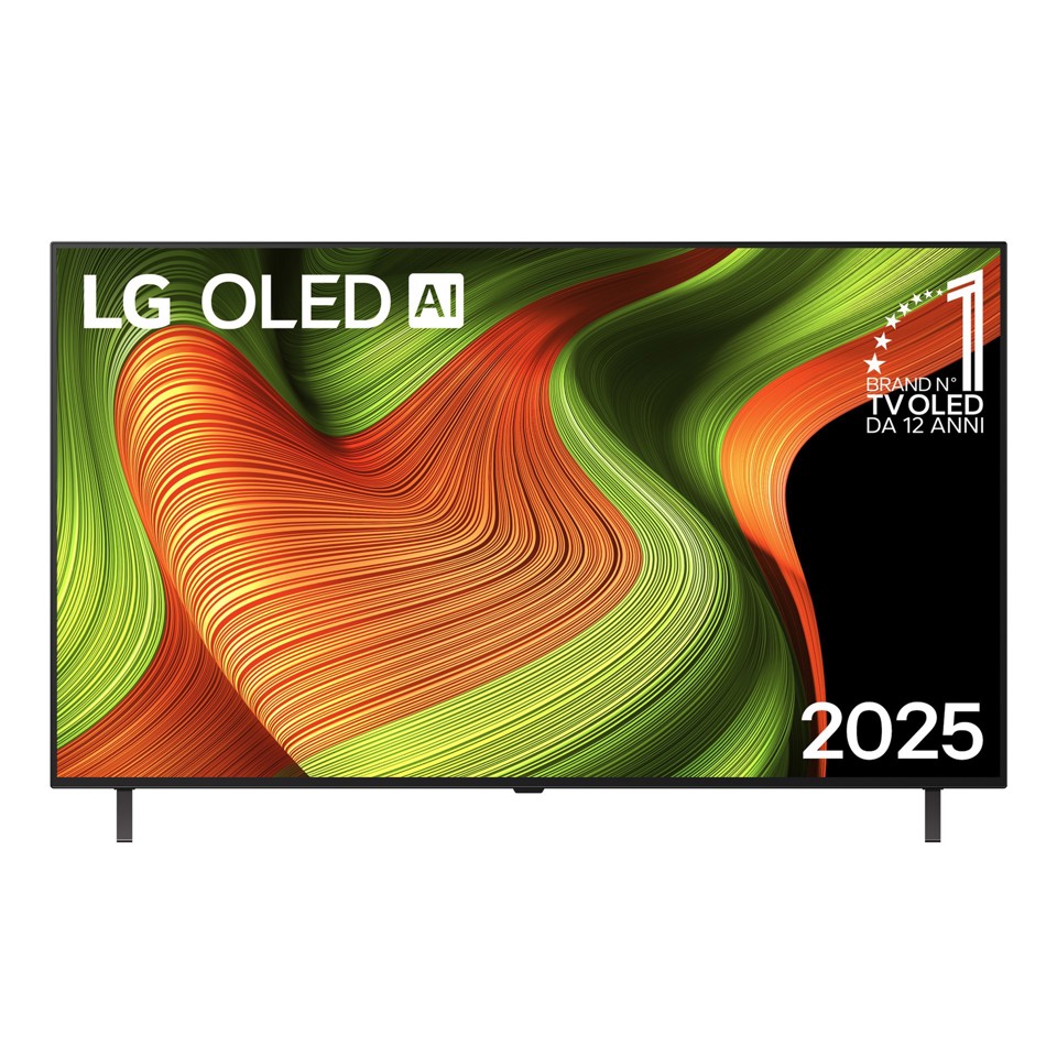 LG OLED AI OLED55B56LA TV Serie B5 55'' 4K, α8 Gen2, Dolby Vision, 20W, 4 HDMI con VRR 120Hz, G-Sync, Smart TV WebOS 25