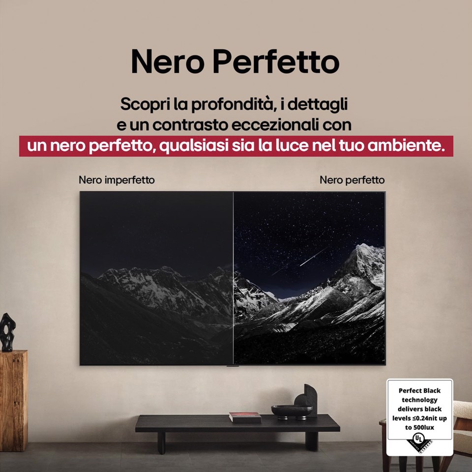 LG OLED AI OLED77B56LA TV Serie B5 77'' 4K, α8 Gen2, Dolby Vision, 20W, 4 HDMI con VRR 120Hz, G-Sync, Smart TV WebOS 25
