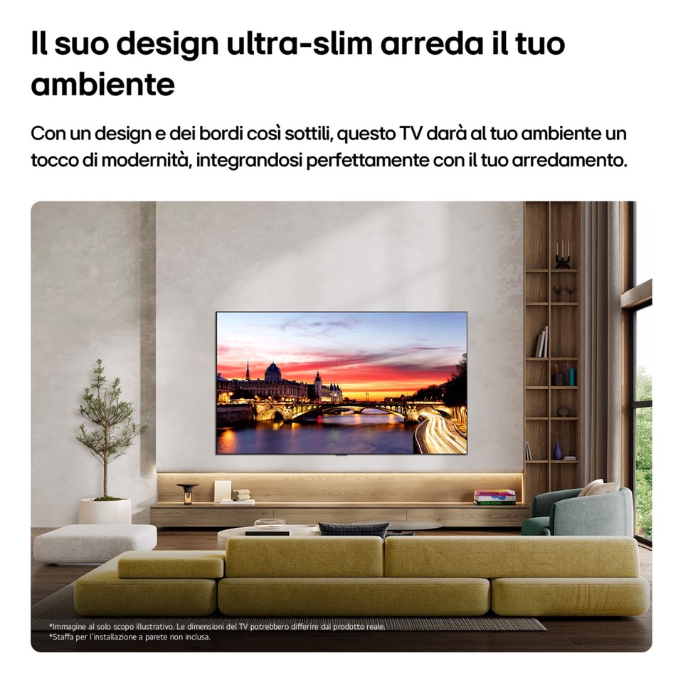 LG OLED evo AI 42'' Serie C6 OLED42C65LA, 4K, Brightness Booster, Processore α11 Gen3, VRR 165Hz,G-Sync, SMART TV 2026