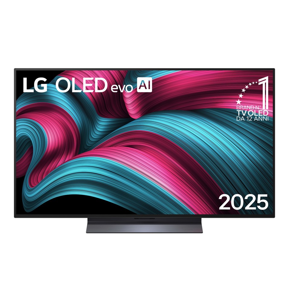 LG OLED evo AI OLED48C55LA TV Serie C5 48'' 4K, α9 Gen8, Dolby Vision, 40W, 4 HDMI, VRR 144Hz, Smart TV WebOS 25