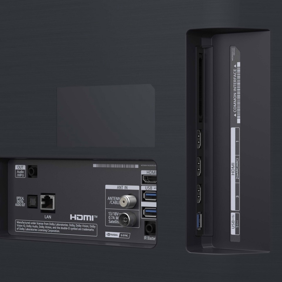 LG OLED evo AI OLED48G56LS TV Serie G5S 48'' 4K, α11 Gen2, Brightness Booster Max, 40W, 4 HDMI 165Hz, Smart TV 2025