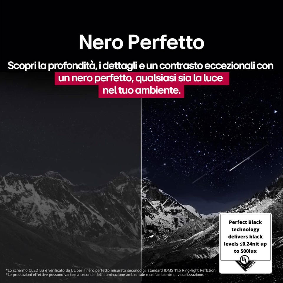 LG OLED evo AI OLED97G54LW TV Serie G5 97'' 4K, α11 Gen2, Brightness Booster Max, 60W, 4 HDMI 165Hz, Smart TV 2025 prodotto di esposizione pari al nuovo