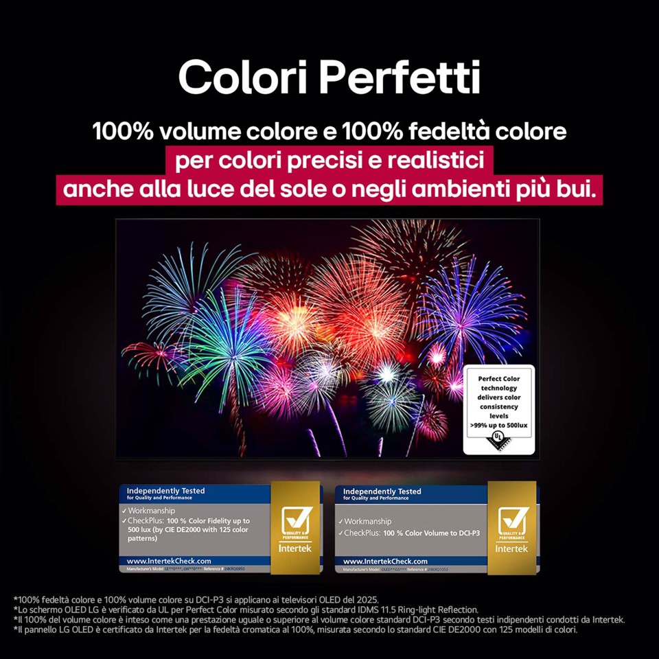 LG OLED evo AI OLED97G54LW TV Serie G5 97'' 4K, α11 Gen2, Brightness Booster Max, 60W, 4 HDMI 165Hz, Smart TV 2025 prodotto di esposizione pari al nuovo