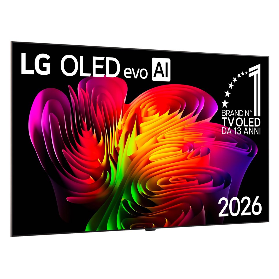LG OLED evo AI Wallpaper TV 77'' W6 OLED77W69LA, 4K, spessore 9,9mm, True Wireless, Staffe filo muro SMART TV 2026
