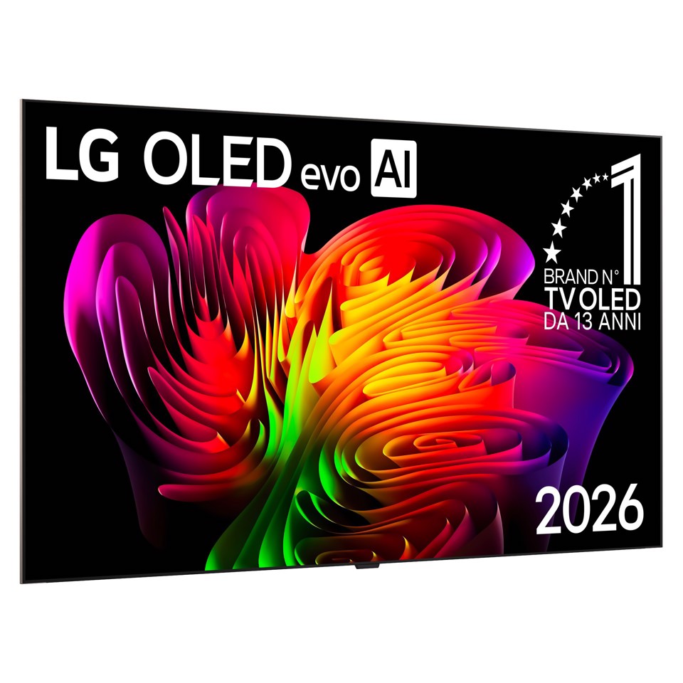 LG OLED evo AI Wallpaper TV 83'' W6 OLED83W69LA, 4K, spessore 9,9mm, True Wireless, Staffe filo muro SMART TV 2026