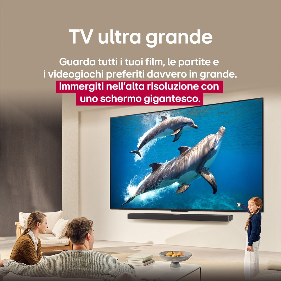 LG QNED AI 43QNED70A6A TV Serie QNED70 43'' 4K, α7 Gen8, HDR10, 20W, 3 HDMI con Game Optimizer, Smart TV WebOS 25