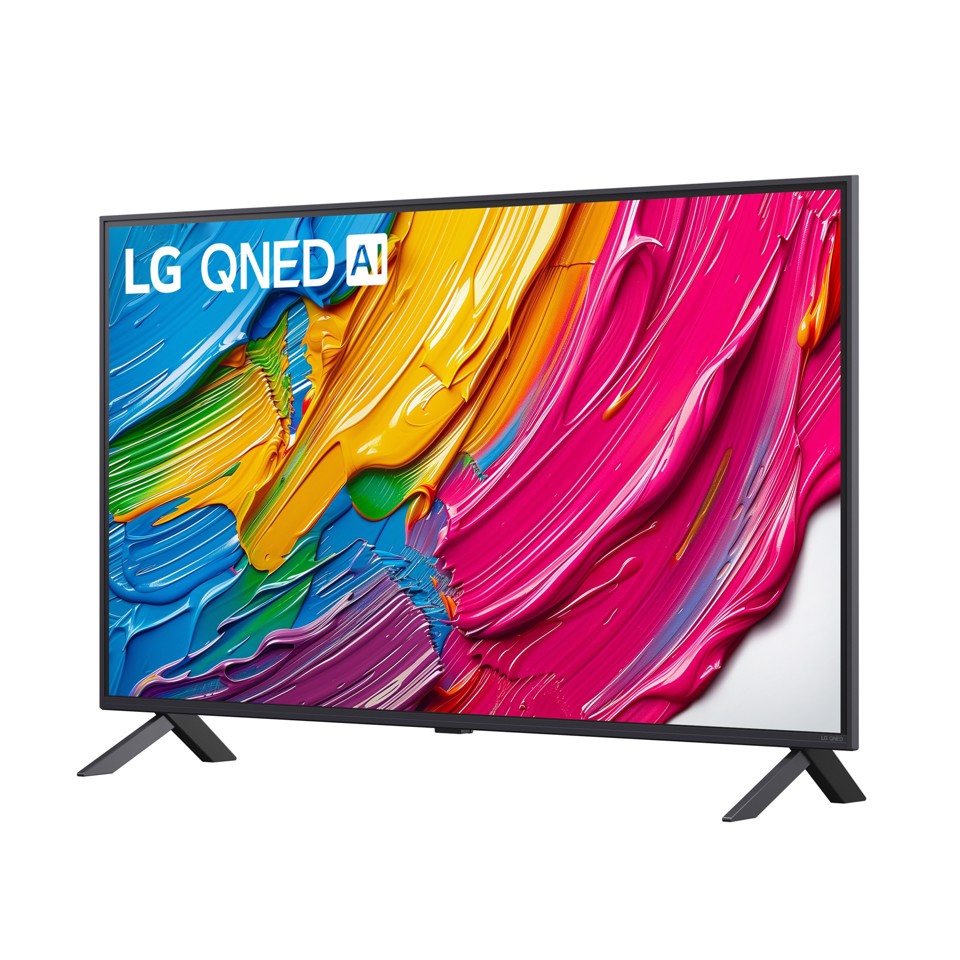 LG QNED AI 43QNED80A6B TV Serie QNED80 43'' 4K, α7 Gen8, HDR10, 20W, 3 HDMI con Game Optimizer, Smart TV WebOS 25