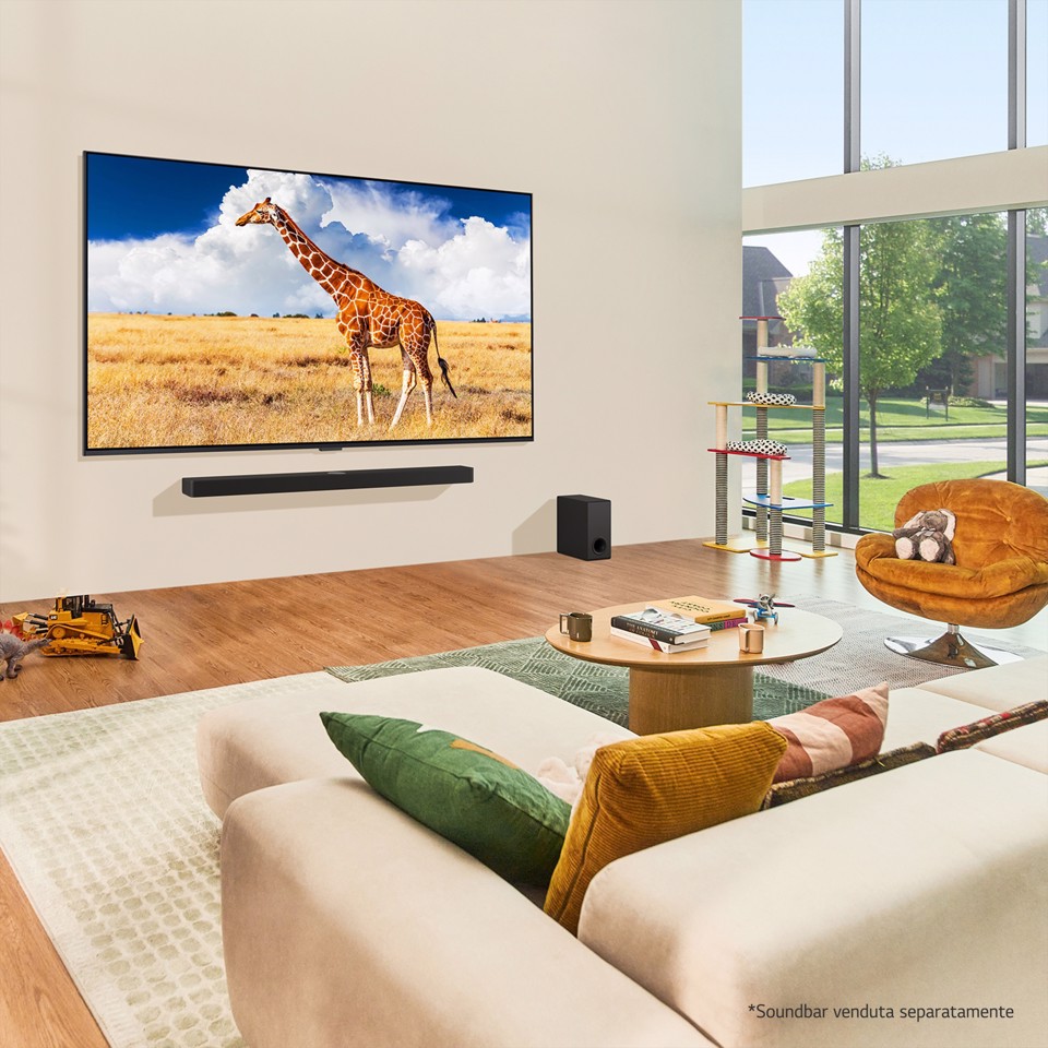 LG QNED AI 86'' Serie QNED86 86QNED86T6A, TV 4K, 4 HDMI, SMART TV 2024