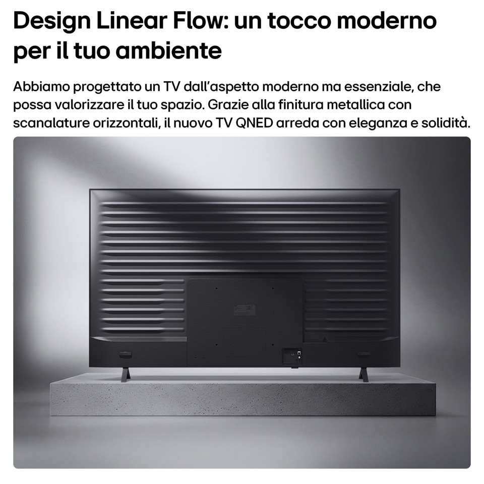 LG QNED AI MiniLED 43'' Serie QNED70B 43QNED70B6C, 4K, AI Magic Remote, 100% Volume colore, 3 HDMI, 20W, SMART TV 2026