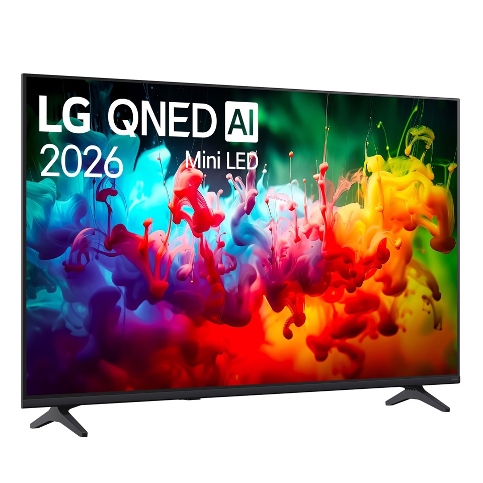 LG QNED AI MiniLED 55'' Serie QNED70B 55QNED70B6C, 4K, AI Magic Remote, 100% Volume colore, 3 HDMI, 20W, SMART TV 2026