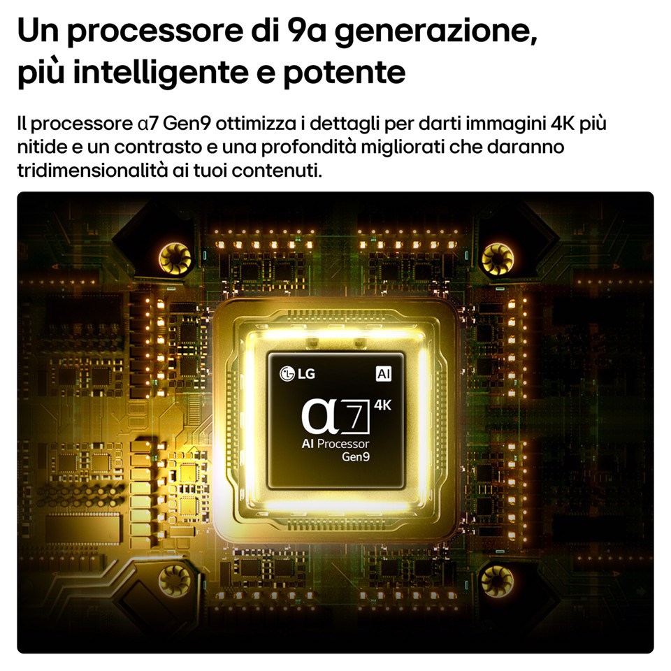 LG QNED AI MiniLED 75'' Serie QNED70B 75QNED70B6A, 4K, AI Magic Remote, 100% Volume colore, 3 HDMI, 20W, SMART TV 2026