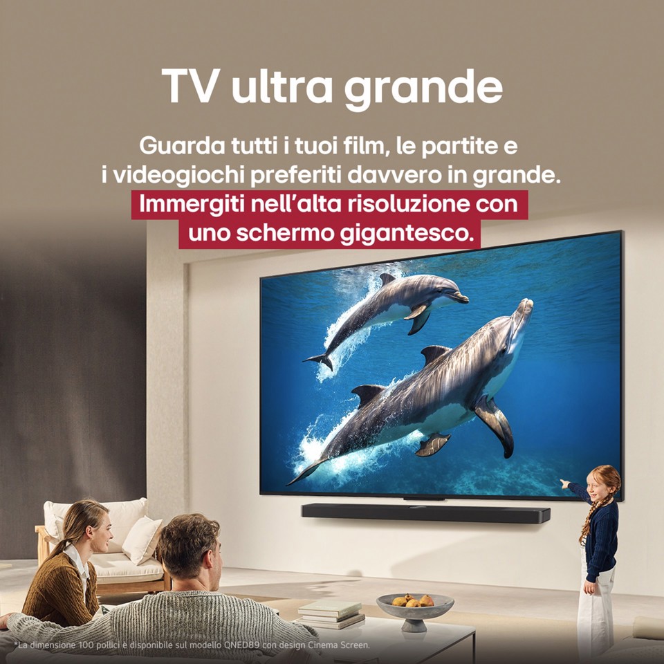 LG QNED evo AI 55QNED86A6A TV Serie QNED86 55'' 4K, α8 Gen2, Dolby Vision, 20W, 4 HDMI con VRR 120Hz, Smart TV WebOS 25