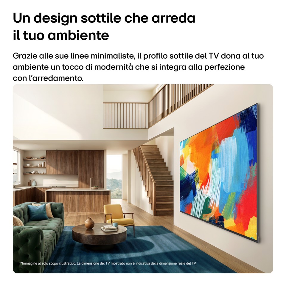 LG QNED evo AI MiniLED 100'' Serie QNED87B 100QNED87B6, 4K, Dolby Vision, Processore α8 Gen3, VRR 144Hz, SMART TV 2026