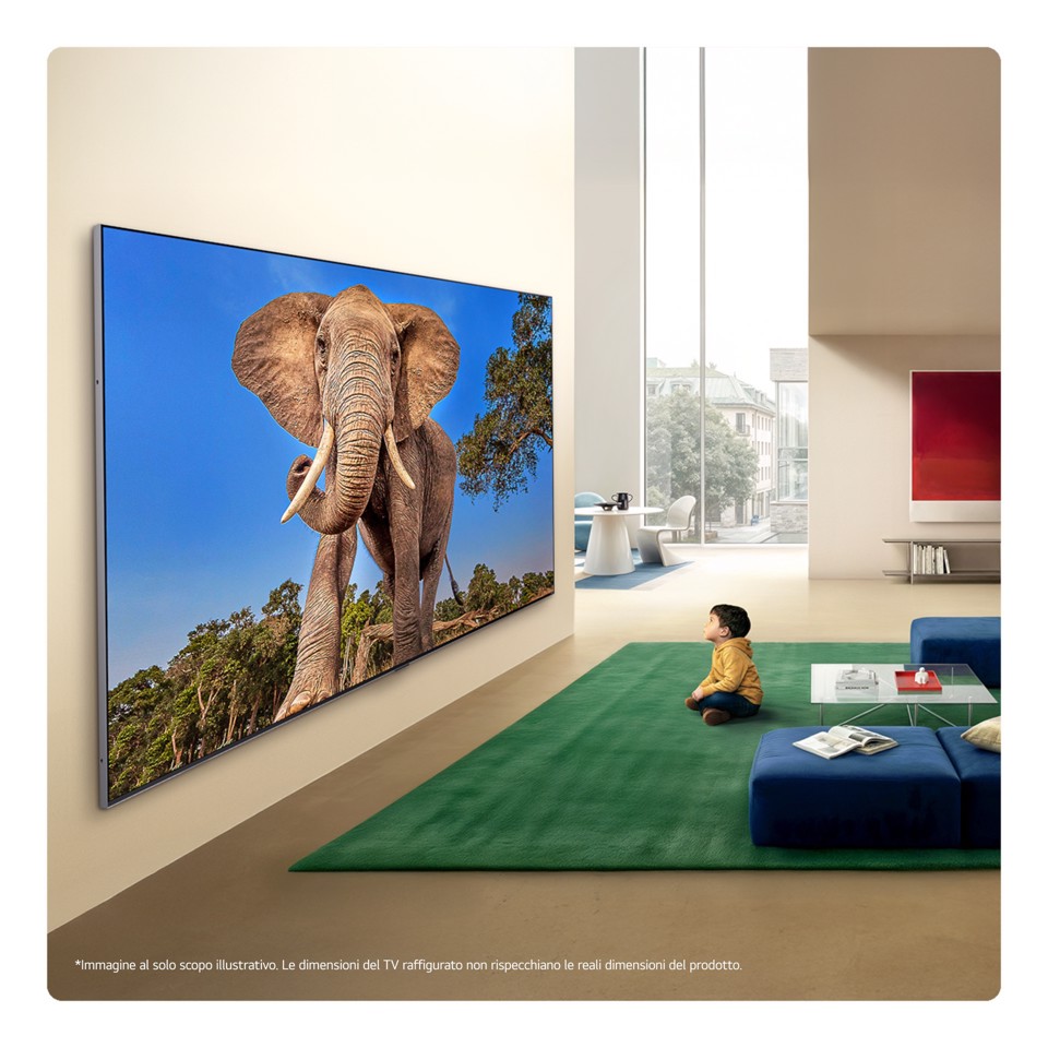 LG QNED evo AI MiniLED 115'' Serie QNED93B 115QNED93B6, 4K, Dolby Vision, Precision Dimming Pro, VRR 165Hz,SMART TV 2026